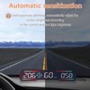 Eacam Car Head Up Display - Universal G-P-S Speedometer with