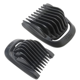 LINGSEE 1mm 2mm Trimmer Beard Stubble Guide Combs Guards Replacement for Philipss Norelc Multigroom Trimmer Series MG7750, MG7770, MG7790, MG7791