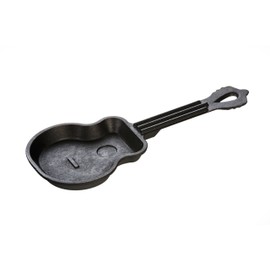 Lodge Guitar Mini Skillet, Black, 10.75-inch