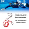 Drift Hook Scuba Diving Double Dual Stainless Steel Drift Hook