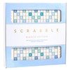 WS Game Company Scrabble Bianco Edition with Rotating Wooden Game