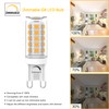 YUIIP G9 LED Bulb Dimmable, 4W, 40W Halogen Equivalent, 3000K