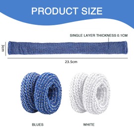 DOOCECIY 34PCS Finger Bandages Tubular for Handling Gardening Work Kitchen Sports And Fitness Finger Protectio