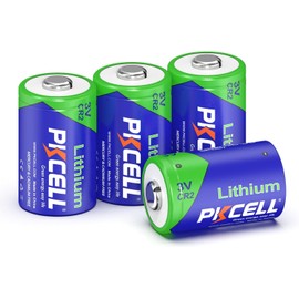 PKCELL PKCELL CR2 Battery 4 Pack CR2 3V Lithium Battery for Golf Range Finder, Flashlight and More
