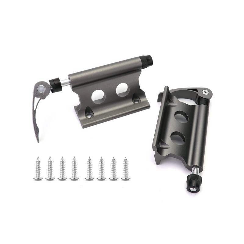 QWORK® 2 Pieces Bicycle Fork Mount Quick Release Aluminium Alloy