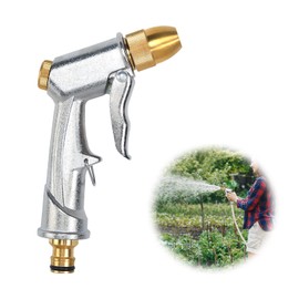 Gartenbrause Metall Heavy Duty Hochdruckdüse Handbrause Garten Gartenspritze Metall, Spritzpistole Garten Spritze Gartenschlauch Spritze Garten Brause Pistole Metall Wasserspritze Gartenschläuche (B)