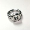 Ponezg anello M10, 6 pezzi anelli M10 in acciaio inossidabile