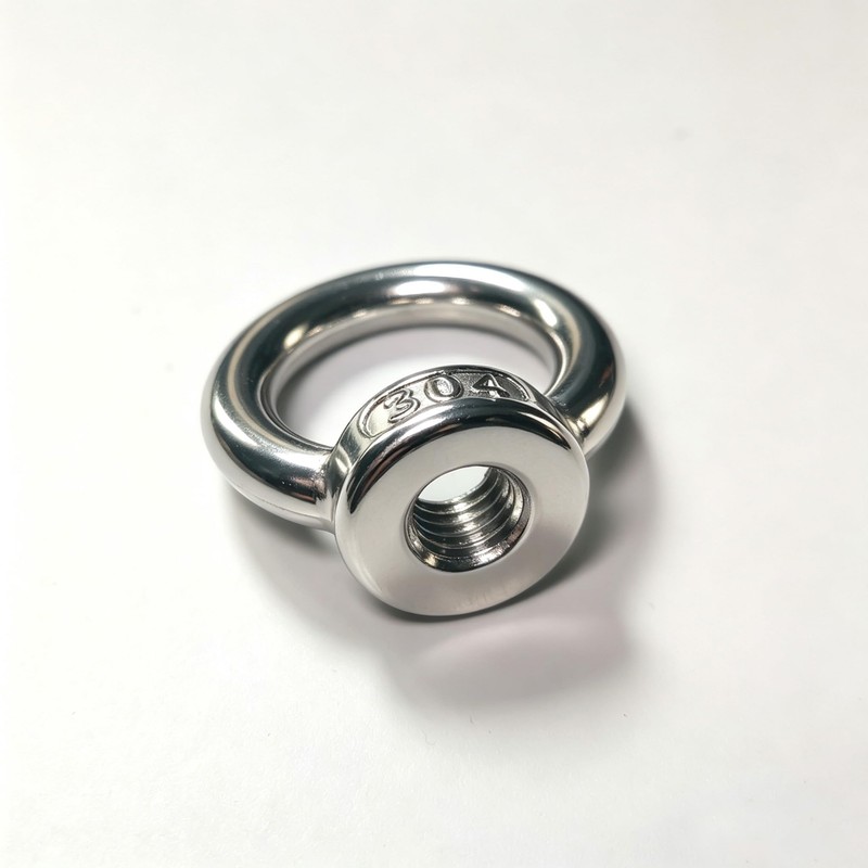 Ponezg anello M10, 6 pezzi anelli M10 in acciaio inossidabile