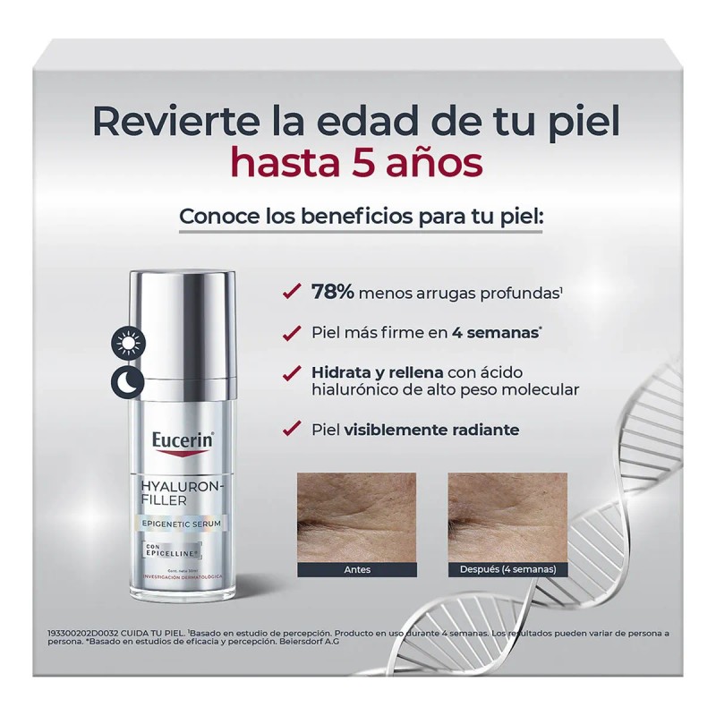 Eucerin Epigenetics30ml+hyaluron Filler Ojos15ml+mini Crema