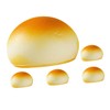 ibasenice 5pcs Simulated Bread Model Fake Food Baguette Pretzel Artificial