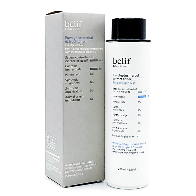 Belief Eucalyptus Herbal Extract Toner 200ml / 빌리프 유칼립투스 허벌