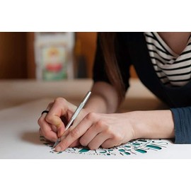 ARTEZA Model Making Tools, Set of 17, Includes Precision Handle, Trimming Handle, Cutting Handle, 13 Assorted Carbon Steel Caps, and Cutting Mat, for Craft and DIY Projects