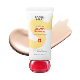 EQQUALBERRY Protector Solar Facial con Color SPF 50+ PA++++ Glow 50 ml