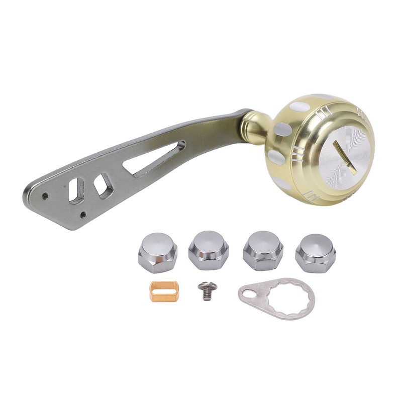 Fishing Reel Handle Metal Power Handle Knob Grip Replacement with