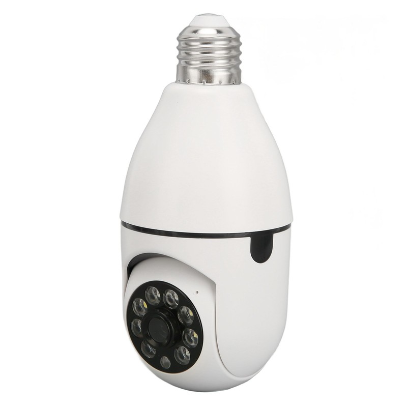 Bulb Security Camera 1080P Wireless 360 Degree Panoramic Intelligent HD