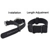 ArtStyle Watch Band with Ballistic Nylon Material Strap and High-End