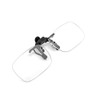 Clip-on Reading Glasses Reader (Black, +2.0)