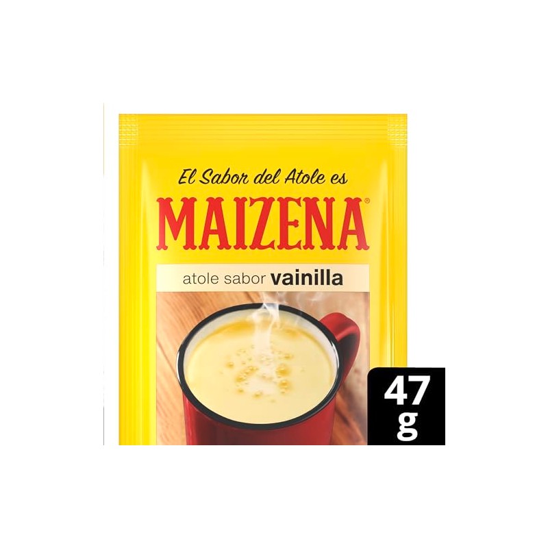 MAIZENA FECULA DE MAIZ ATOLE Sabor Vainilla 47g