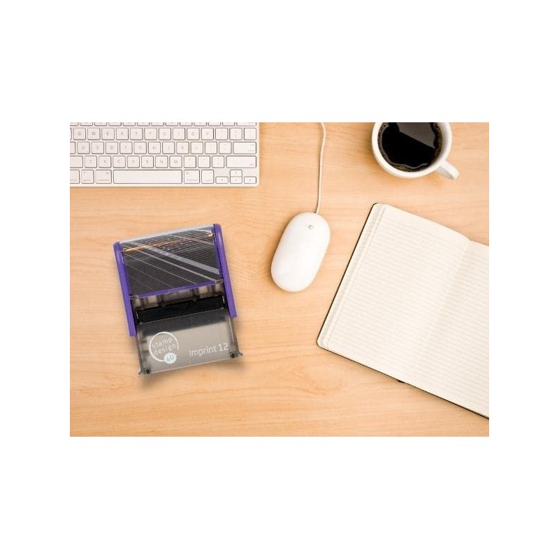 Imprint 12 48 x 18mm - Stock Self-Inking Fragile Rubber