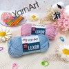 YarnArt Luxor Mercerized Cotton Yarn – 100% Giza Cotton, Smooth