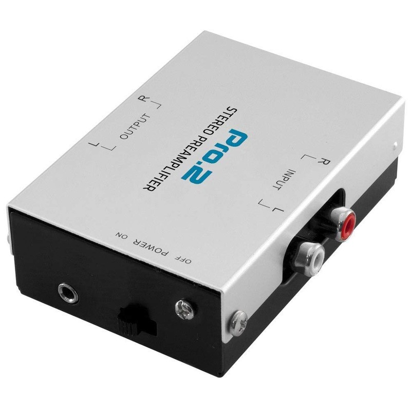 Pro 2 Inline Phono Preamp Pre-Amp Stereo Audio Vinyl Record