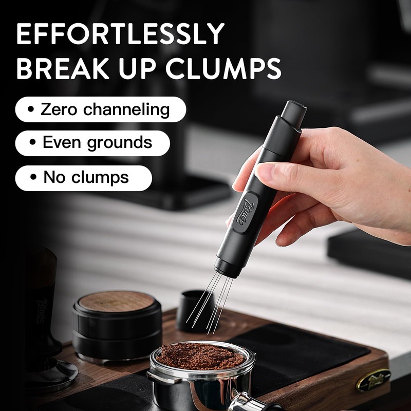 Retractable WDT Tool Espresso Distribution Tool - Coffee Distributor Espresso