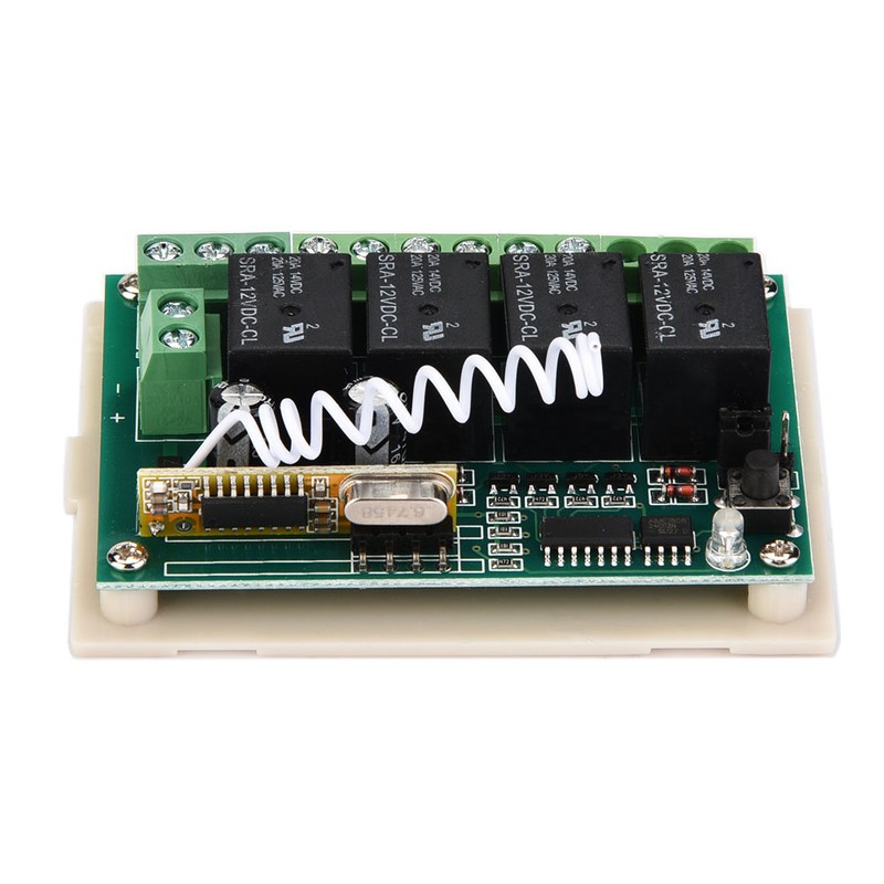 12V 433MHz Wireless Remote Control Switch Relay Receiver RF Transmitter