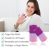EDNYZAKRN 10Pcs Finger Compression Sleeves Support, Finger Sleeve Protectors Cots