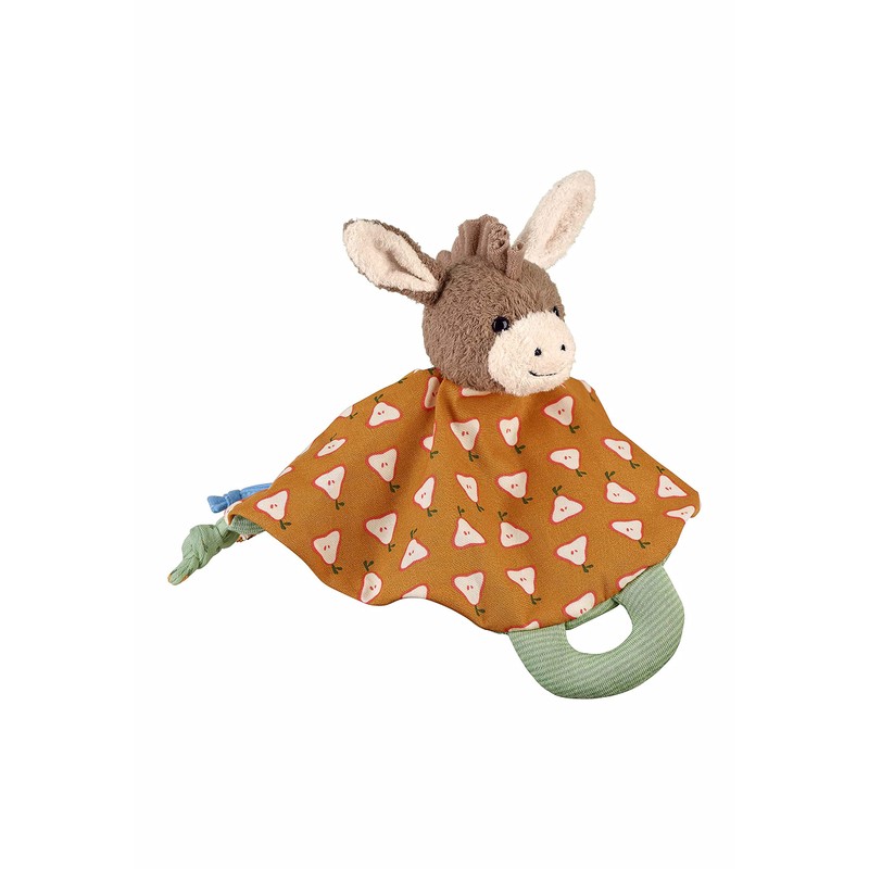 Sterntaler Emmilius Donkey Comforter 21 cm Fluffy Fabric and Jersey