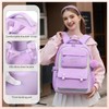 CYOQX 3PCS School Backpack for Girls with Lunch Box Teen