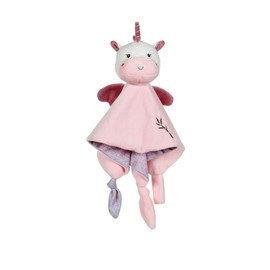 Gipsy Toys - Unicorn Cuddly Toy - Bamboo Series - 24 cm S/Card - Pink - 1st Age