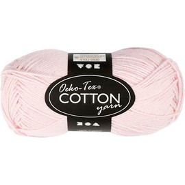 Cotton Yarn 170m 8/4 Dust Pink 50g