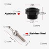 Bonpin Quick Fastener Push Button Hood Pin for Car 4