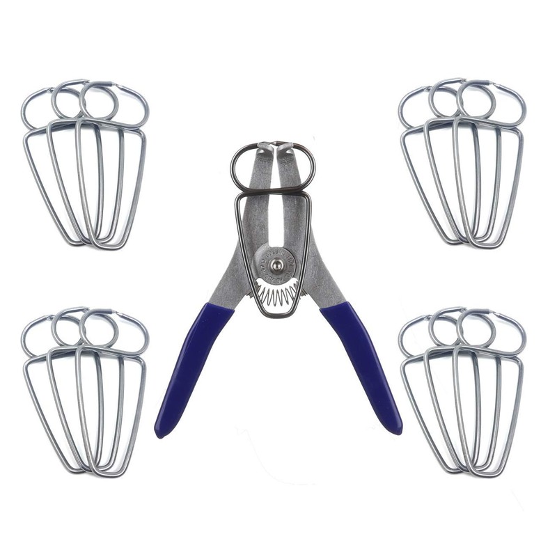 Collins Spring Loaded Pliers and 13 Miter Clamps - Proudly