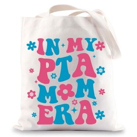 Parent Teacher Organization Association Tote Bag PTA Volunteer Appreciation Gifts In My PTA Mom Era PTA President Gift (PTA Mom tb UK)