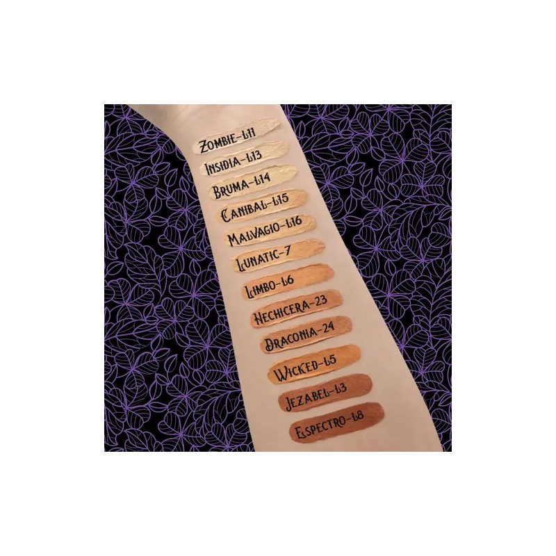 Base De Maquillaje Líquida Ultra Mate Hechicera Malagna