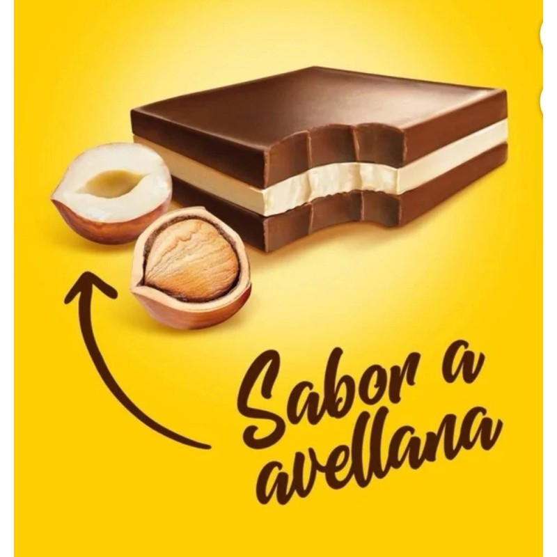 NUTRESA Cremino Avellana 50 Piece Bicolor Chocolate Hazelnut Cocoa Candy