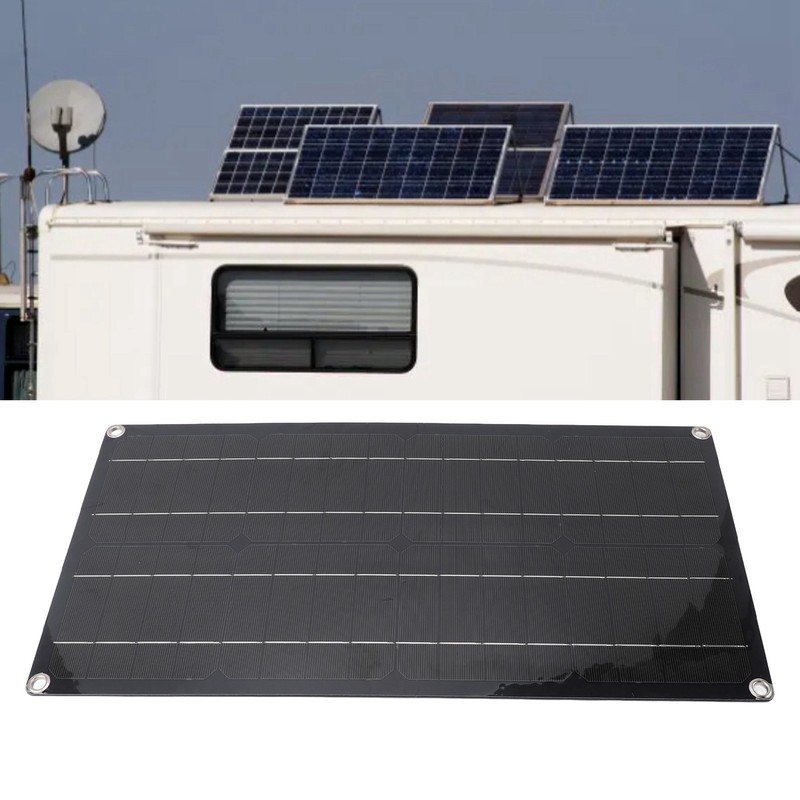 Solar Panel Controller Kit Professional Efficient 100W Monocrystalline Solar Panel