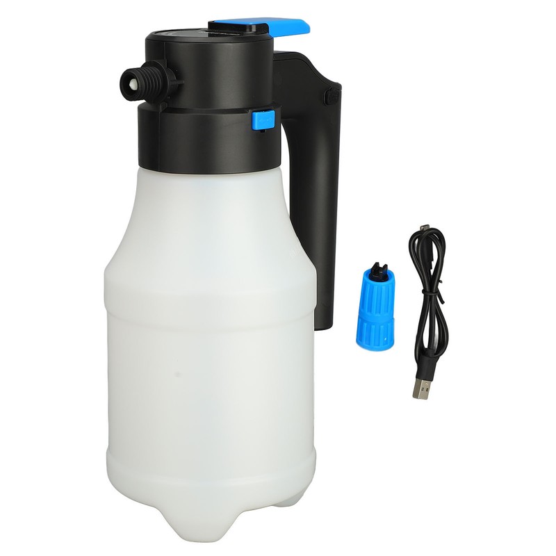 Electric Car Wash Foam Watering Can Automatic Spray Handheld High
