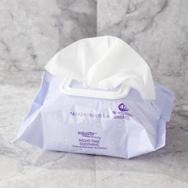 MUHU- Toallitas desmaquillantes calmantes nocturnas Equate Beauty, 40 unidades, paquete de 2