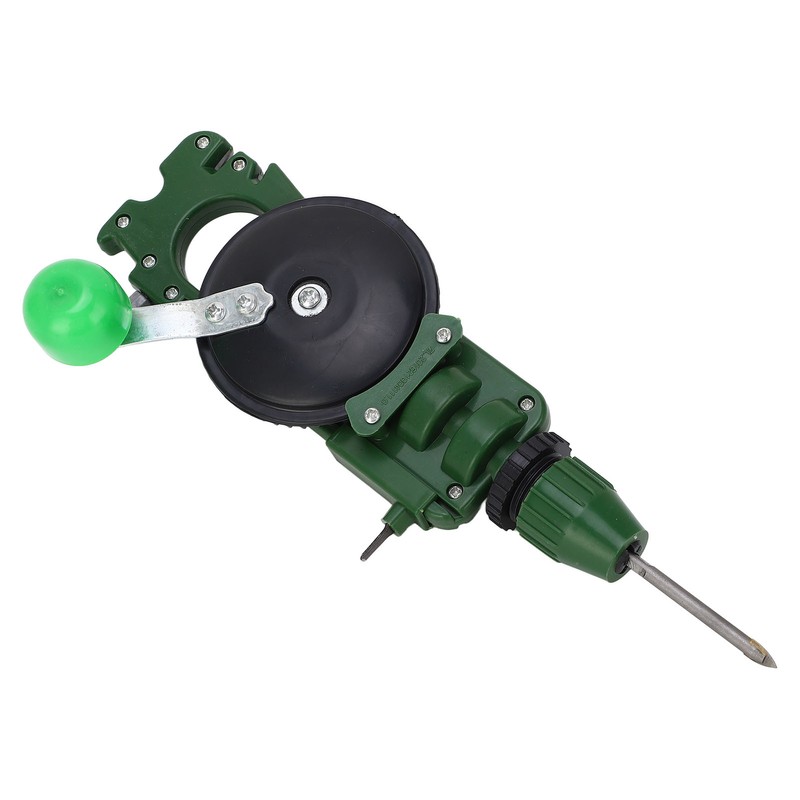 Multifunctional Hand Crank Drill Knife Sharpener Glass Cutter ABS Tool
