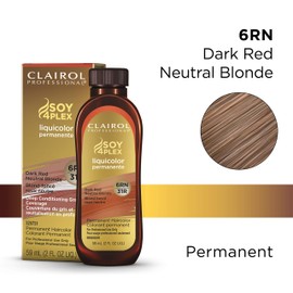 Clairol Professional Permanent Liquicolor for Blonde Hair Color, 6rn Dark Red Neutral Blonde, 2 oz