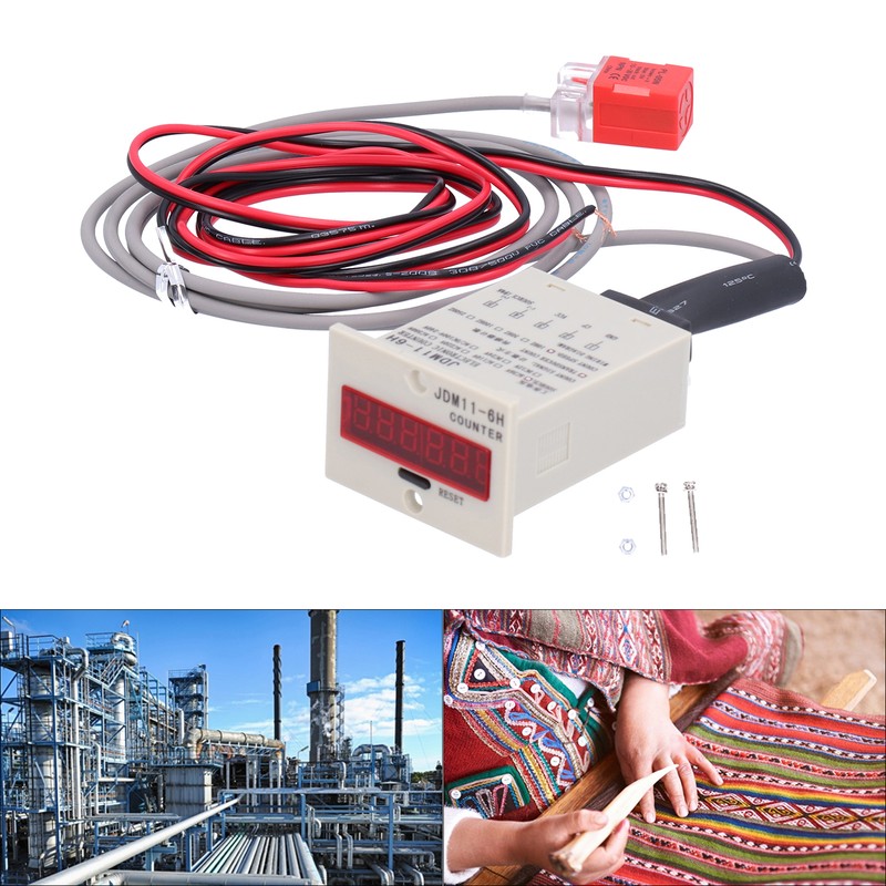 BERM Electronic Digital Display Counter Panel Industrial Inductive Counting Tool