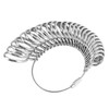 NuLink Ring Sizer Measuring Tool Stainless Steel Finger Rings Gauge