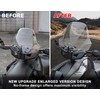 SAUTVS Wider Adventure Adjustable Windshield for Can-Am Ryker, New Upgrade