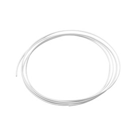 Othmro 1pc Heat Shrink Tubing, Ratio 2:1 Electric Insulation Tube, 1mm ID Heat Shrink Sleeving 2m Length Cable Protector (White)