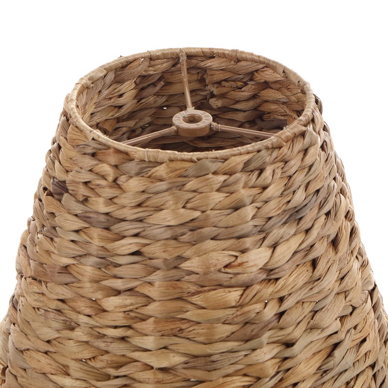 Aspen Creative 32986, Empire Water Hyacinth Spider Shade, 6" Top