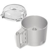 106458S Lid and 112204S Gray Bowl Combo for Robot Coupe