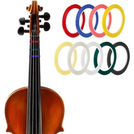 SUPERFINDINGS 9 Colors Total 649.6 Yard Violin Fingering Tape Cello Tape Violin Stickers Violins Finger Tapes Cello Violins Fingerboard Stickers Finger Guide for Various Orchestral Instruments