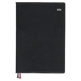 Daigo E8463 2026 Planner, Apoint, Monthly Block, A5, Black, Starts from December 2025